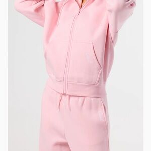 ONSET Women's Pink Hoodie Jacket and Pants (set)